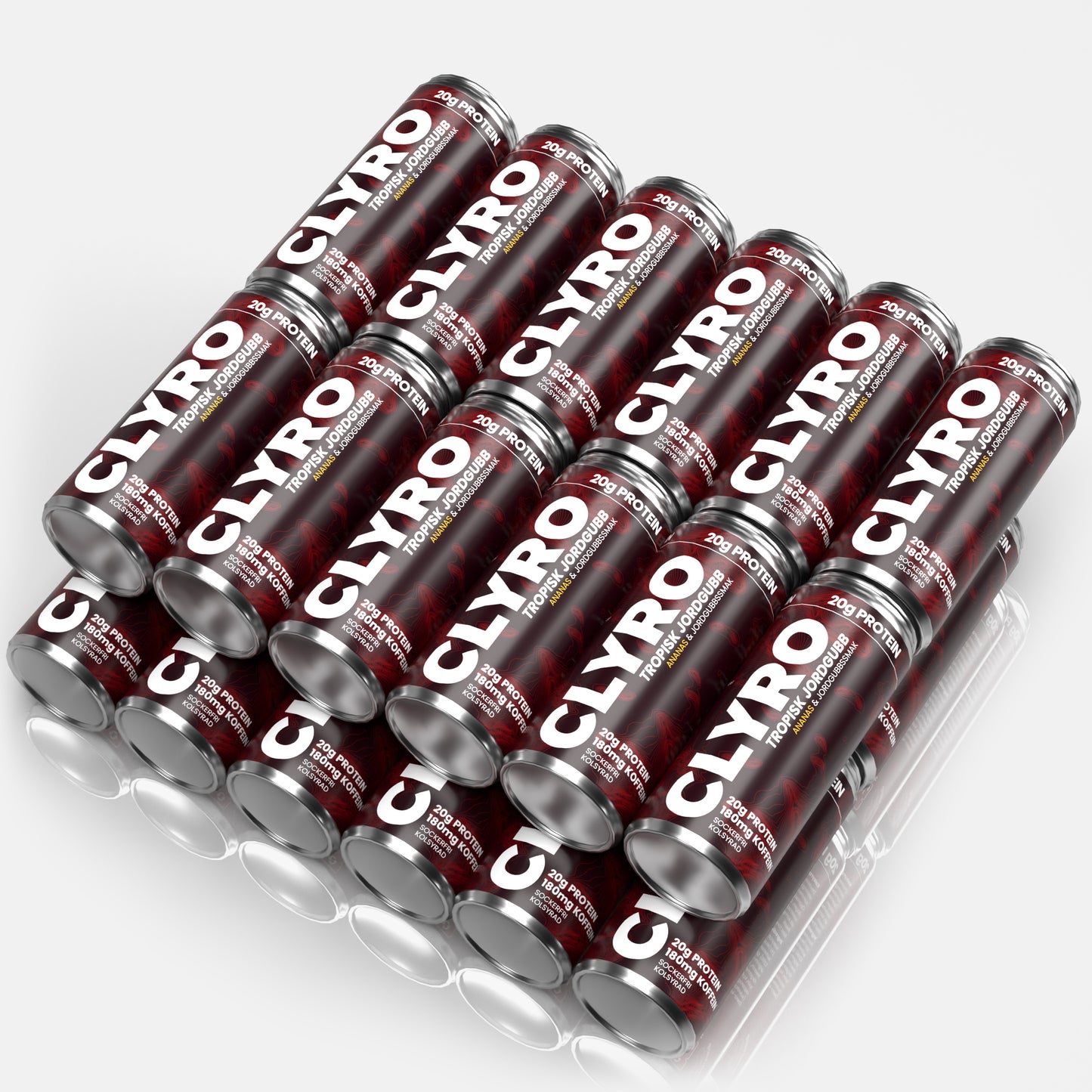 Clyro Tropisk Jordgubb 24-pack