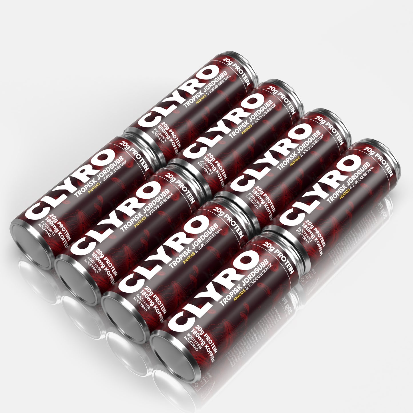 Clyro Tropisk Jordgubb 8-pack