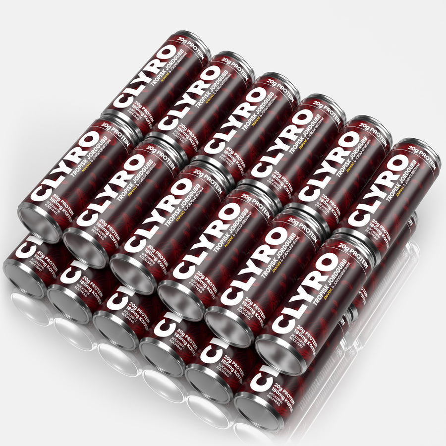 24-pack Clyro Tropisk Jordgubb